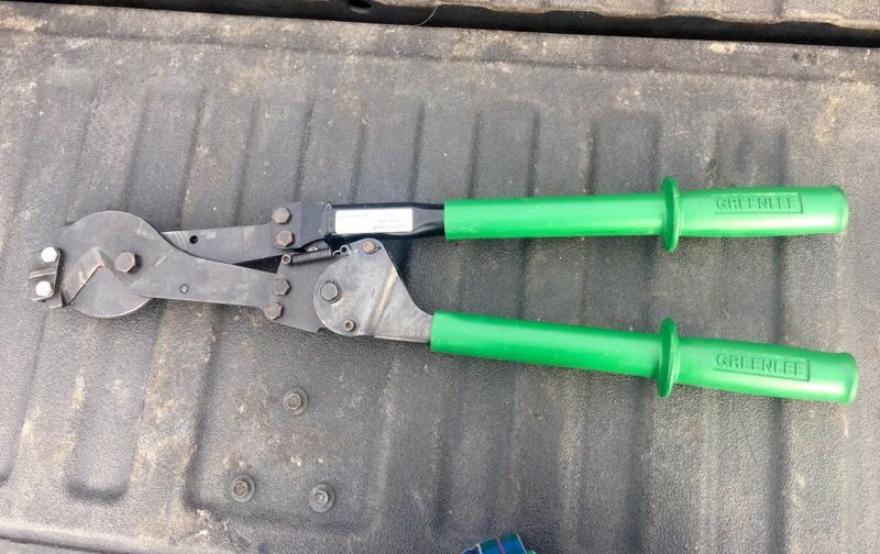 Greenlee 757 Ratchet ACSR/Cable Cutter for Sale in Seattle, WA OfferUp