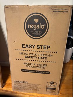 Metal baby gate