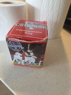 2013 commemorative ring REDSOX