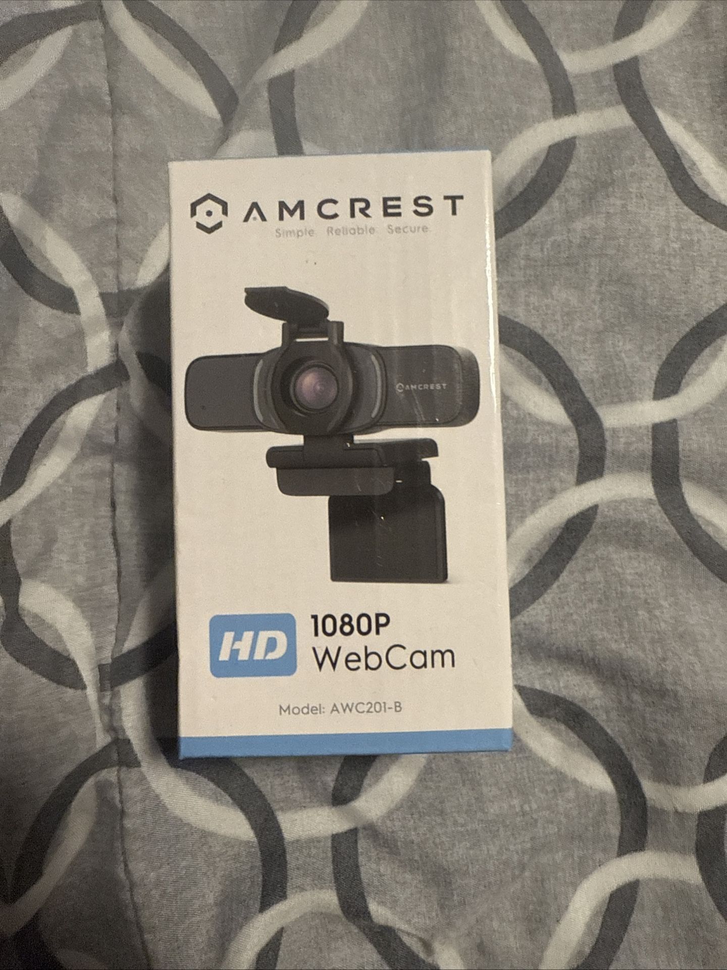 New 1080p Webcam with Microphone, Full HD USB Camera, and Privacy Cover