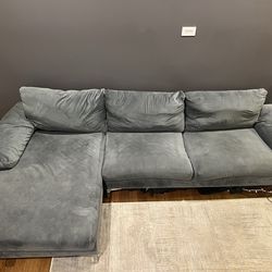 Sectional Grey Couch