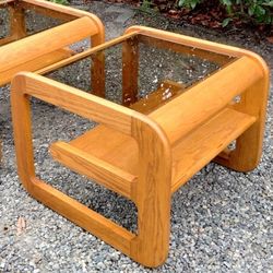 Lou Hodges Style Vintage End Tables