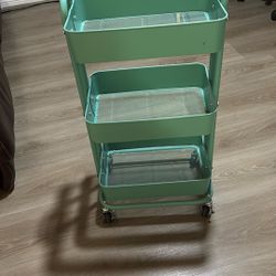  Utility Cart in Turquoise Questions