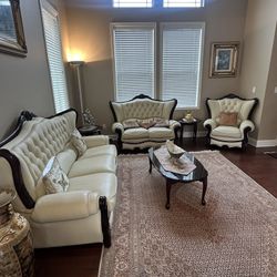 Couches, Coffee Table, Dining Table China Cabinet