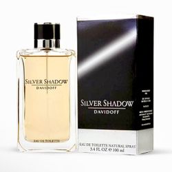 Silver Shadow by Davidoff Eau de Toilette Spray Men 3.4 FL oz/100 ML Rare New in Box