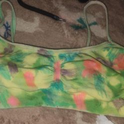 Sports Bra  Hand Painted 