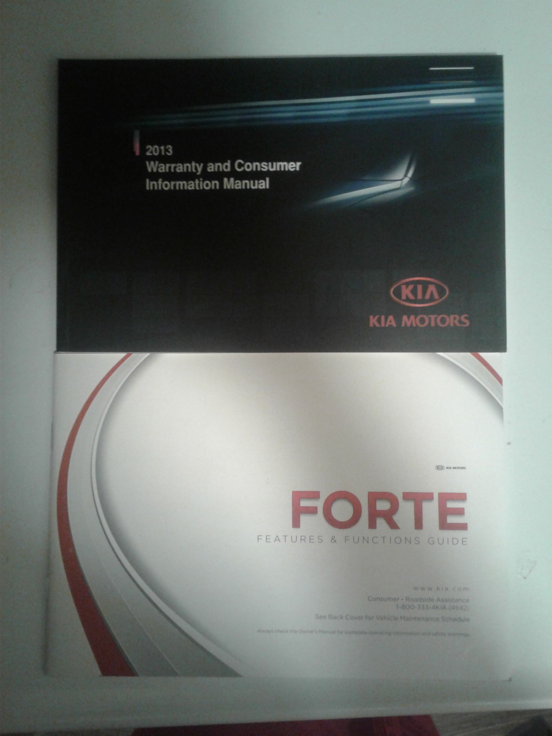 (2013) Kia Forte- Car Manual!!