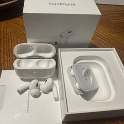 AirPods Pro 2nd Gen (Like New, All Accessories Included) – $150