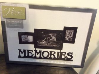 Memories wood photo frame new in box