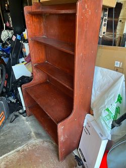 Antique bookshelf
