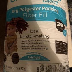Dry polyester packing fiber fill stuffing 