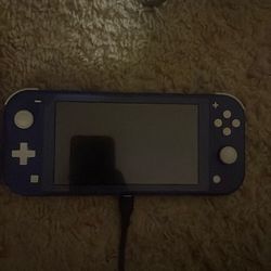 Blue Nintendo switch lite