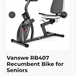 Vanswe Recumbent Bike