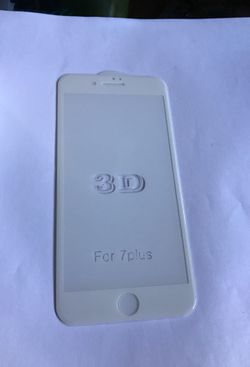 IPHONE 7/8 plus temper glass 3X10