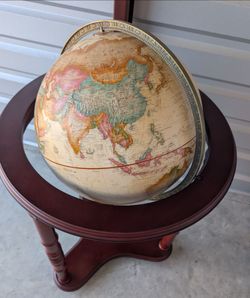 Replogle 16" Diameter Globe with Wood Stand
