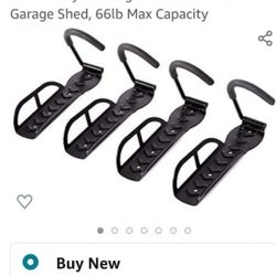 4 BIKE WALL RACK STORAGE "JRS