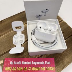 Apple Airpods Pro 2  - Pay $1 Today to Take it Home and Pay the Rest Later!