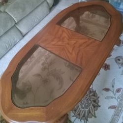 Coffee Table With Glass
