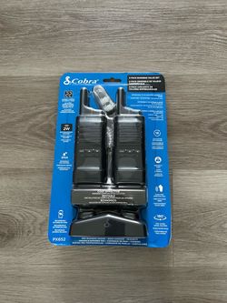 Cobra PX652 Pro Business Radios 2 pack (Brand New Never Opened)