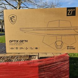 MSI Optix G274 27" Full HD 1920x1080 170 Hz 1 ms Nvidia G-SYNC Gaming Monitor



