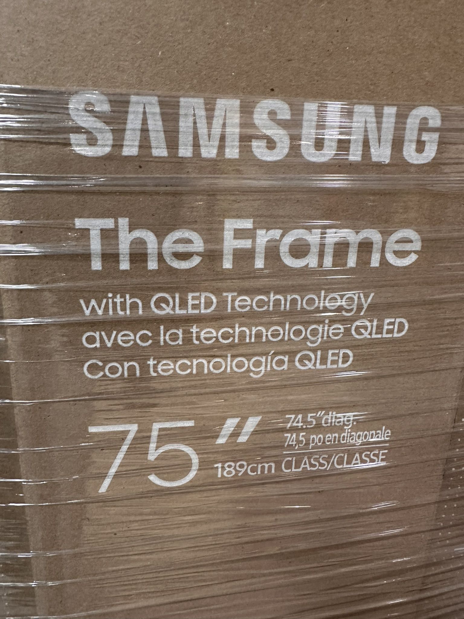 Samsung The Frame 75” QLED 4K Slim TV 