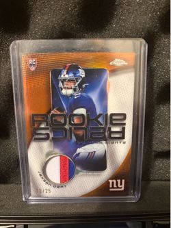 2025 topps chrome Jaxon Dart Rookie Relics /25