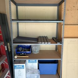 GARAGE STEEL SHELVING (4x2x7)