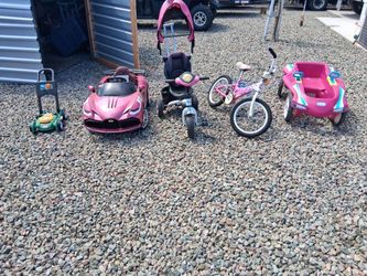 Kids Outdoor Ride-On Toy Lot