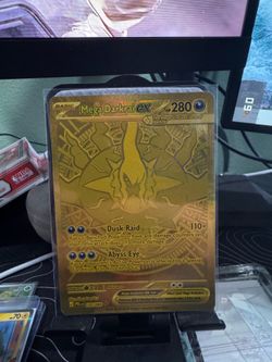 Pokemon Mega Darkrai Ex Gold
