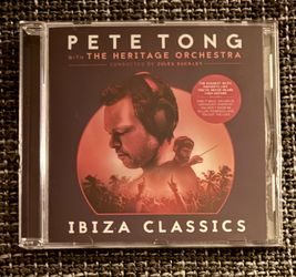 Pete Tong with The Heritage orchestra - Ibiza classics CD Like New  Played Once