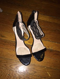 Black heel sandals for sale.