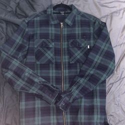 DGK zip-up flannel