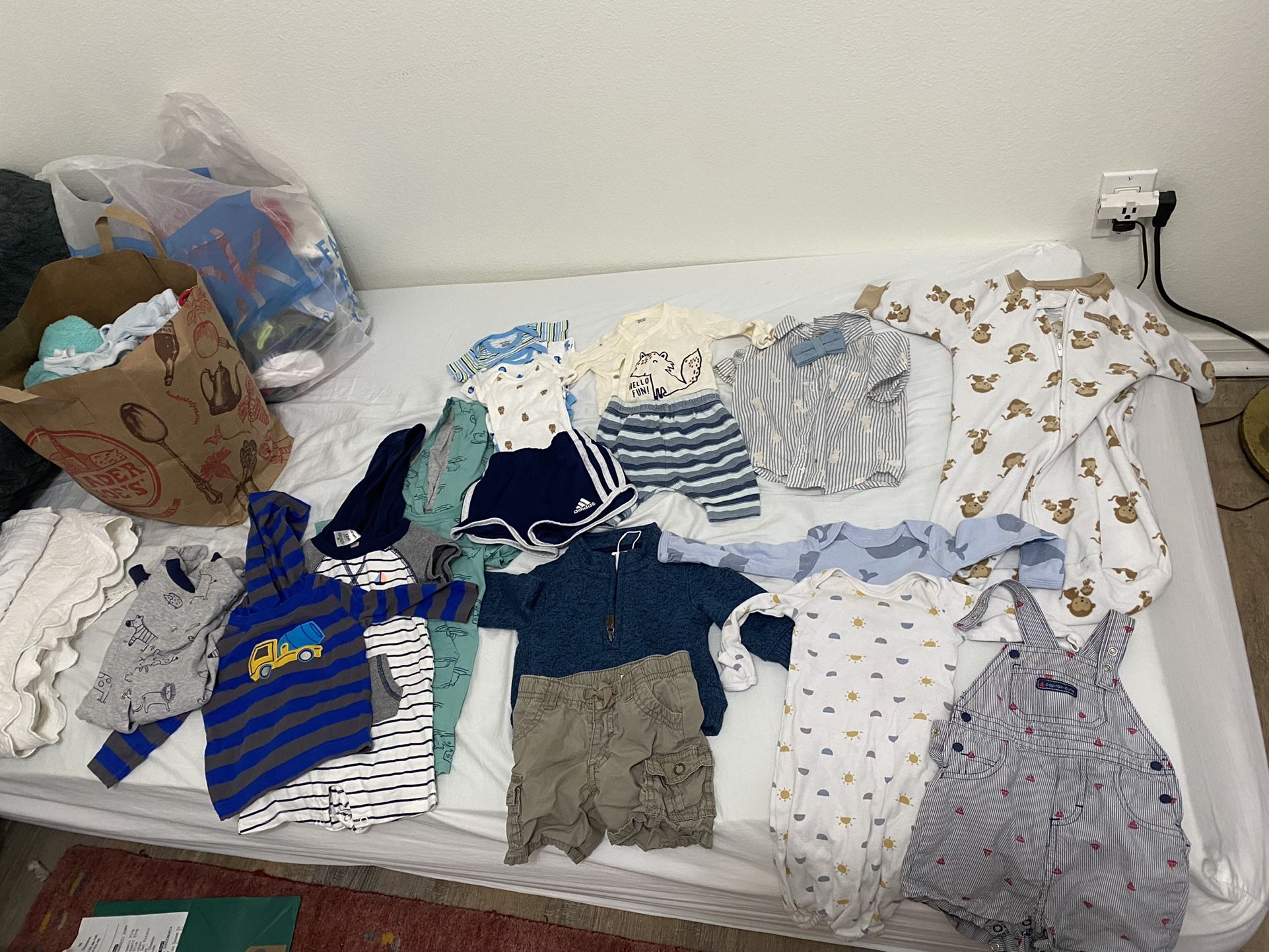 Baby Boy Clothes Bundle Newborn-12 Months
