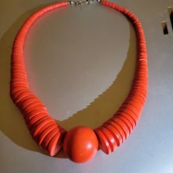 Pink 16 Inch Necklace