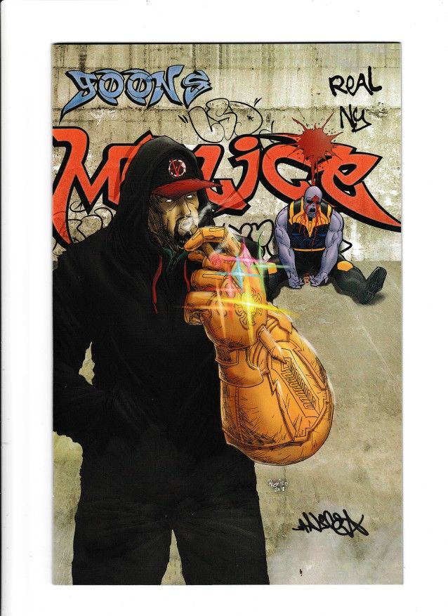 MALICE KAYOS THEORY #01 (2020) JUN PRIMERO | GUN TALK EDITION | TRADELESS VIRGIN | LIMITED PRINT 100