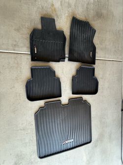 2023+ Acura Aspec floor mats and trunk liner