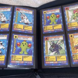 Vintage Digimon Cards