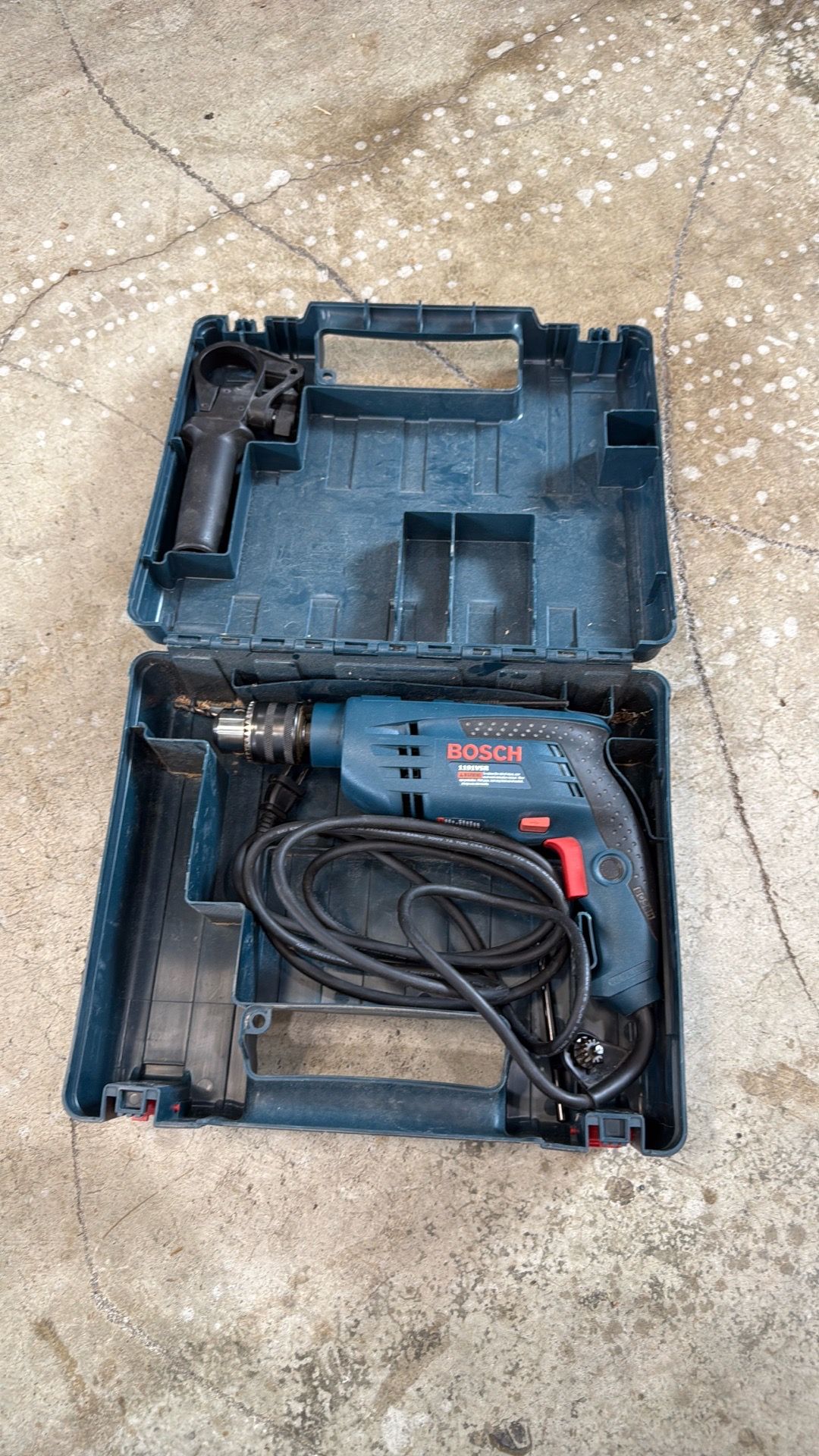 Corded hammer drill