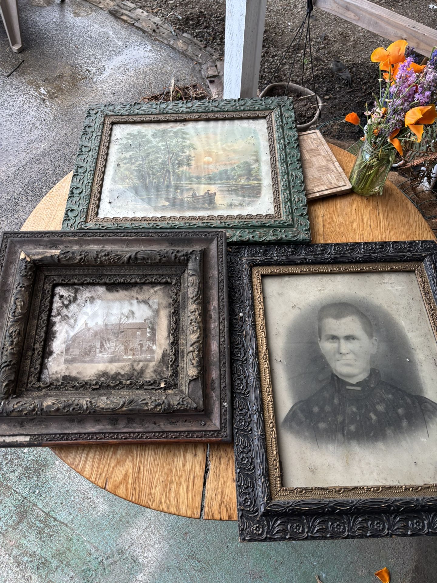 Lot Of Old Pictures Found In Attic
