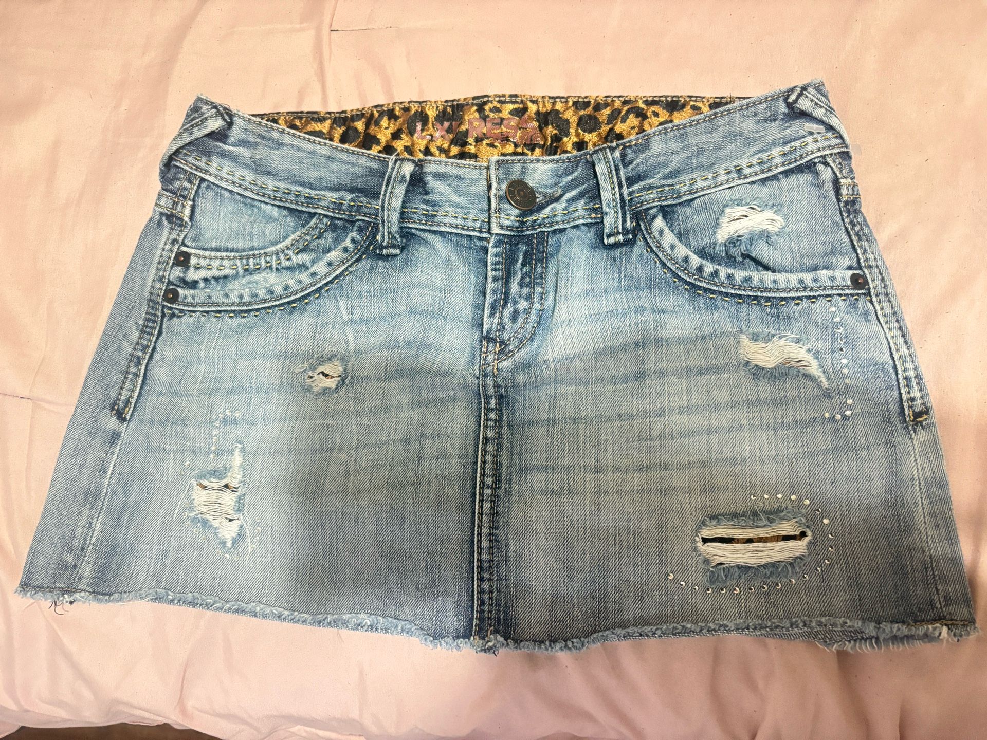 Jean Skirt 