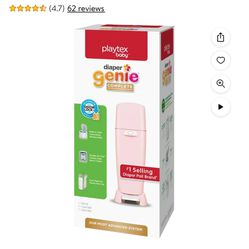 Pink Diaper Genie Diaper Pail Brand New