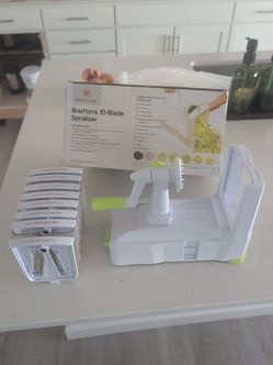 Brieftons 10-Blade Vegetable Spiralizer
