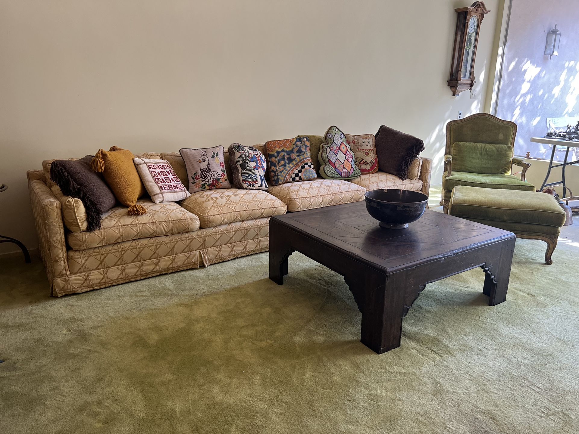 Antique Spanish Colonial Revival Coffee Table – Solid Wood