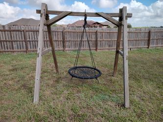 A Frame Treated Wood w/ Swing