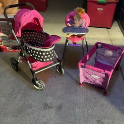Graco Baby Doll Stroller Set