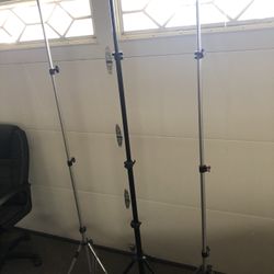 3 Tripods - 1 JTL tripod Up To 13Ft (!) $40 + 2 Norman Tripods Up To 10 Ft. $35 Each Or All 3 For $100 - I Have More Too-Must Come To Huntington Beach