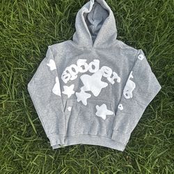 Gray Spyder hoddie