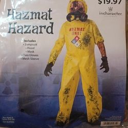 Kids’ Hazmat/Hazard Costume Xl 14-16