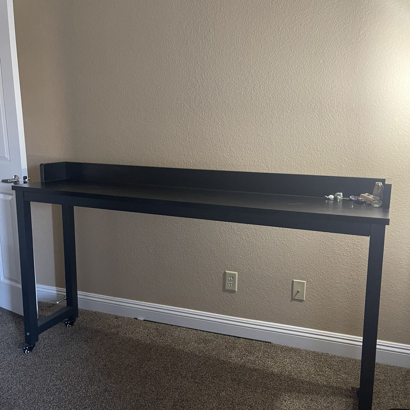 Overbed Desk With Wheels For Queen/Full Size Beds 