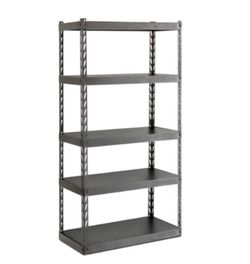 Gladiator 5-Tier Steel Garage Storage Shelving Unit with EZ Connect (36 in. W x 72 in. Hx 18 in. D)